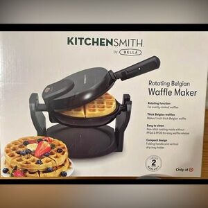 KitchenSmith by Bella Rotating Waffle Maker